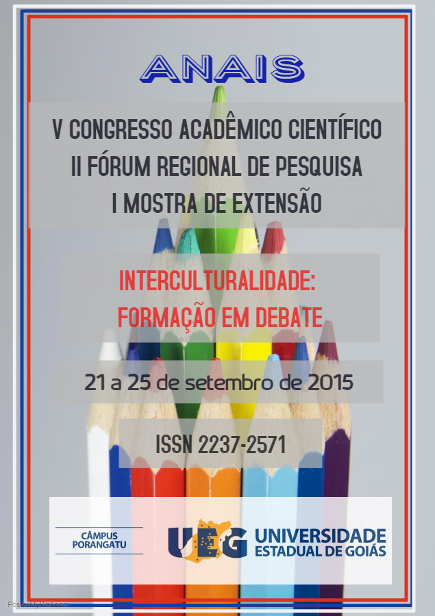 					Visualizar v. 5 n. 1 (2015): Interculturalidade: Formação em Debate
				