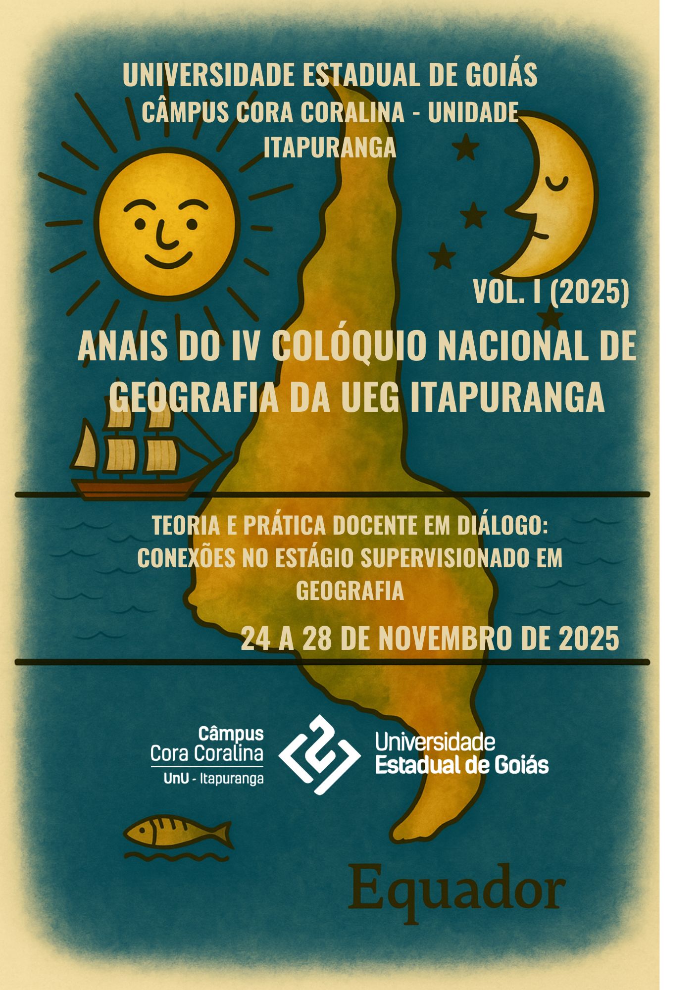 					Visualizar v. 5 n. 1 (2025): Anais da XXIV Semana de Geografia e IV Colóquio Nacional e Geografia: Entre mapas e vozes: caminhos para a educação geográfica contemporânea
				